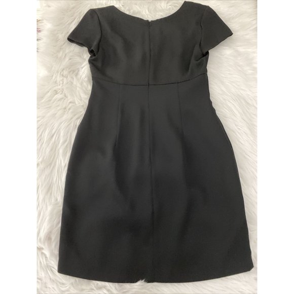 Randi May Collection womens little black dress size 8 lined vintage fitted EUC - Picture 8 of 11